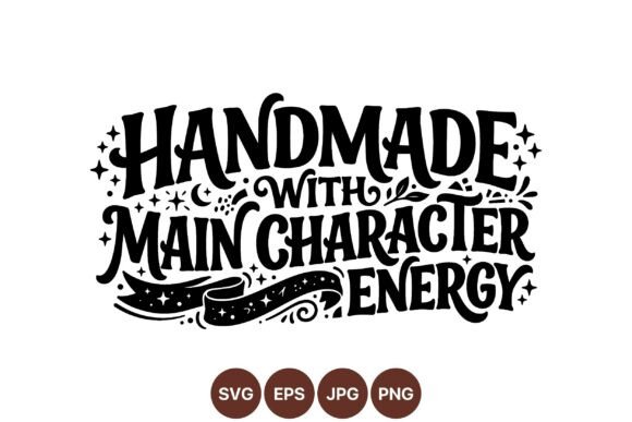 Handmade with Character Graphics & Illustrations