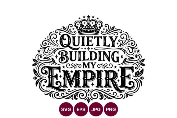 Quietly Building My Empire Vintage Serif Design Review